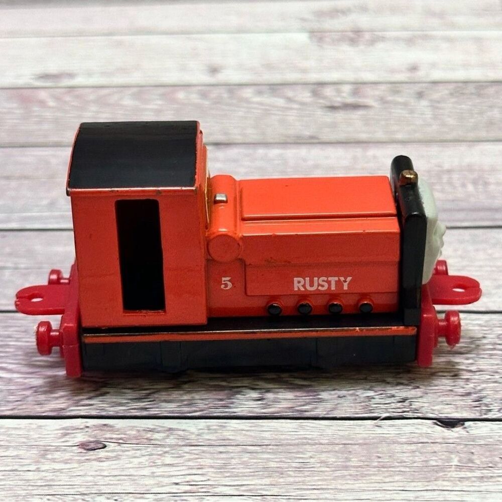 Thomas & Friends RUSTY #5 ERTL Diecast vintage Train 1995 - Picture 3 of 8